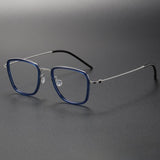 Man Glasses Frames 5506A Denmark Titanium No Screw Korea Glasses Frames Optical Ultra-light Business Eyeglass Frame