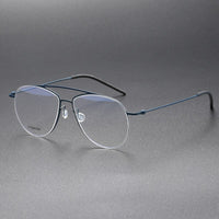 Eyeglass frames For Men 5507 Denmark Titanium No Screw Korea Glasses Frames Optical Ultra-light Business Lense