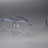 Eyeglass frames For Men 5507 Denmark Titanium No Screw Korea Glasses Frames Optical Ultra-light Business Lense