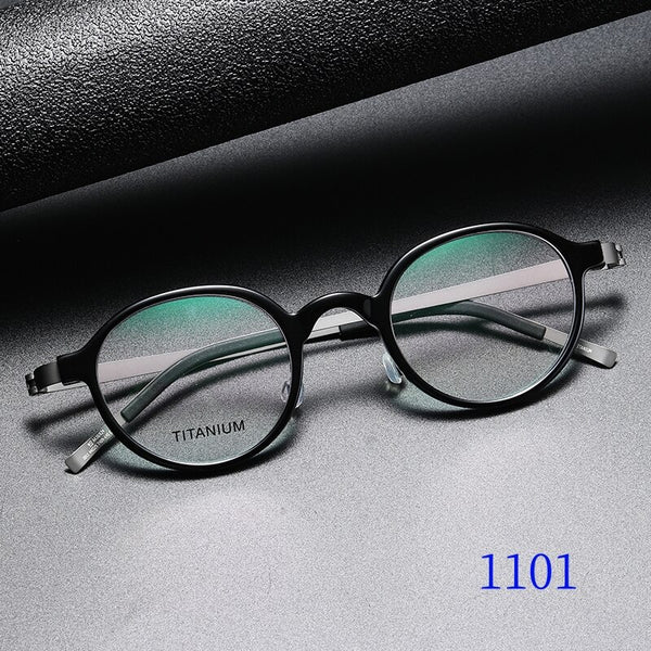 High Quality Mens Glasses 1011 Denmark Titanium No Screw Korea Glasses Frames Optical Ultra-light Optical Lenses For Men