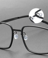 Titanium Eyeglass Frames Denmark Linde 9754 Titanium No Screw Korea Glasses Frames Optical Ultra-light Business Glasses