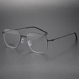 Reading Glasses Denmark Linde 5055 Titanium No Screw Handmade Glasses Frames Optical Ultra-light Business
