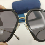 2020 Square Black Acetate Sunglasses For Women Party Brand Designer Weird Summer Steampunk Fashion Retro For Sun Glasses UV400