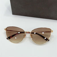 Cat Eye Female Original Brand Sunglasses Tom For Acetate Fashion Women's Sunglasses FT1005 Famous Brand Luxury Designer