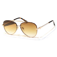 Fashion Pilot Sunglasses Women Rimless Sun Glasses 2023 Summer Style Female Uv400 Green Brown