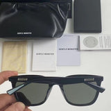 Original 2023 Gentle Monster Heizer Black Zeiss Lens Sunglasses Black Suit