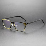 Glasses Frame For Men Denmark Titanium No Screw 1819 Glasses Frames Optical Ultra-light Business Square Prescription Diopter