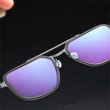 Men Glasses 9743 Denmark Titanium No Screw Korea Glasses Frames Optical Ultra-light Business Square Women lens Frame