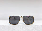 Large frame punk style sunglasses with titanium alloy frame shading for men's sunglasses Z64