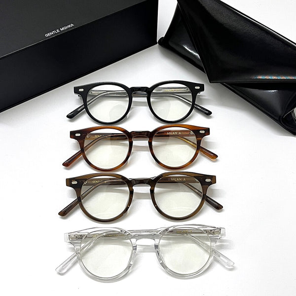Fashion GM GENTLE Milan A For small face Optical Round EyeGlasses Frames Women Men Monster Reading Myopia Prescription glasses