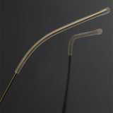 Glasses Frame Round Denmark Linde 6582 Titanium No Screw Korea Glasses Frames Optical Ultra-light Business