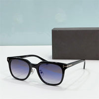 Tom For Retro Men's Sunglasses Luxury Brand TF802-K Rectangular Shades for Men Original Acetate Man Glasses Sunglasses Female