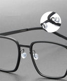 Eyeglasses Denmark Linde 9749 Titanium No Screw Korea Glasses Frames Optical Ultra-light Square Eyeglass Frames