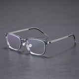 Titanium Glasses Frame Men 1231 Denmark Titanium No Screw Korea Glasses Frames Optical Ultra-light Business Men's Reading Glasse