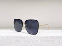 Big Square Sunglasses Titanium Alloy Sunglasses Women Sunglasses Brand Design Top Quality UV400 AM0363S