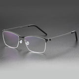 Glasses Frames For Men 7405 Denmark Titanium No Screw Korea Glasses Frames Optical Ultra-light Business Square Eyeglass Frame