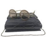 Summer Gold Chain Round Sunglasses For Women Shades Brand Designer Alloy Retro Rimless Fashion Futuristic For Sun Glasses UV400