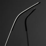 Prescription Glasses Men 6528 Denmark Titanium No Screw Glasses Frames Optical Ultra-light Business Square Titanium Glasses Men