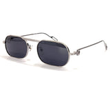 Vintage Fashion 2021 New Sunglasses Rectange Frameless Shades Gradient UV400 Summer Traveling Sun Glasses for Women