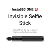 E-electronic XINPU Invisible Selfie Stick/Accessory For Insta360 ONE R/ One X