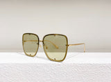 Big Square Sunglasses Titanium Alloy Sunglasses Women Sunglasses Brand Design Top Quality UV400 AM0363S