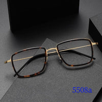 High Quality Denmark Brand 5508A Titanium No Screw Korea Glasses Frames Optical Ultra-light Business Men eyeglasses