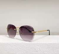 2022 New Pilot Ladies Sunglasses Titanium Alloy Frame Fashion Trend Sunglasses UV400