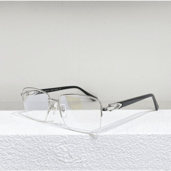 Luxury Style Glasses Frame Titanium Prescription Glasses Men and Women Myopia Eyeglasses Frame French Brand Designer
