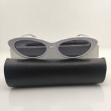 Small Oval Acetate Sunglasses Black Brand Designer Female Retro Shades For Women Fashion Sunglasses Girls Women Sun Glasses