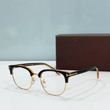 Glasses For Men Women Tom For Women's Eyeglass Frame TF5061T  Retro Acetate Titanium Round Eyeglass Frames Man Glasses Frames