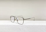 MASU Glasses Pure Titanium Frame Japanese Retro Personality Square Myopia Glasses Frame Can Equipped With Prescription Lenses
