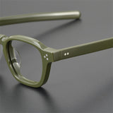 TS8012 retro myopia frame, handmade board glasses frame for men and women  myopia  prescription round Computer glasses