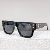 Luxruy Brand Women's Glasses For The Sun DTS418 Square Acetate Retro Men's Sunglasses Women's Glasses For The Sun