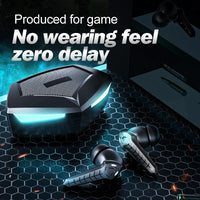 E-electronic P36 TWS Bluetooth Earphones Mini Stereo True Wireless Headphone Stereo Game Phone Wireless 5.0 Bluetooth Headphone Low Latency With Mic Gaming Headset For IPhone Xiaomi Gaming Earbuds  Sports Waterproof Headsets
