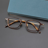 XQ2615 Square retro myopia Oval glasses frame for men and women  myopia  prescription myopia  Plate eyeglass frame full frame