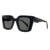 Fashion Square Gradient Lens Sunglasses Female 2023 Retro Luxury Designer Oversized Sunglasses Female