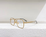 Japanese Handmade Glasses Frame Retro Myopia Frame Handmade Frame Square Pure Titanium Frame MIMOSA