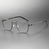 Glasses Frames For Men Denmark Linde 9708 Titanium No Screw Korea Glasses Frames Optical Ultra-light Business