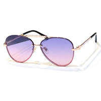 Fashion Pilot Sunglasses Women Rimless Sun Glasses 2023 Summer Style Female Uv400 Green Brown