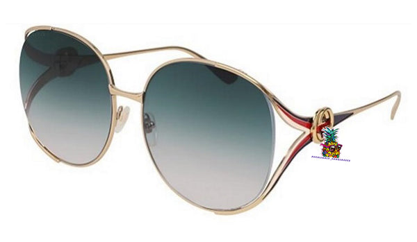 S-sunglasses GUCCI Fashion GG 0225S Round Gradient lenses Round Sunglasses for women