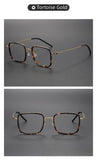 Men's Glasses 5511A Denmark Titanium No Screw Korea Glasses Frames Optical Ultra-light Business Men's Eyeglasses Frame
