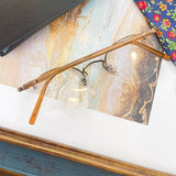 Japanese Original Titanium Eyeglasses Frames M3107 Men Top Quality Sunglasses Women Prescription Eyewear with Originals