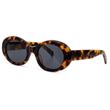Oval Sunglasses 2023 New Oversized Glasses Soft Round Frame Female Popular Gradient Lens Luxury Sunglasses