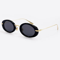 Vintage Round Women Sunglasses Brand Desginer Sun Glasses Female Driving Eyewear Summer Oculos De Sol
