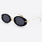 Vintage Round Women Sunglasses Brand Desginer Sun Glasses Female Driving Eyewear Summer Oculos De Sol
