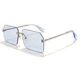 Luxury Rimless Sunglasses Women High Quality Summer Eyeglasses Fashion Female Sun Glasses Eyewear UV400