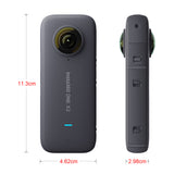 E-electronic XINPU Insta360 ONE X2 Panoramic Action Camera LCD Touch Screen Waterproof Support Bullet Time FlowState Stabilization 360 Camera