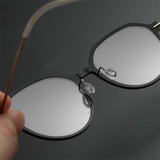 Reading Glasses For Women Men Denmark Linde 6582 Titanium No Screw Korea Glasses Frames Optical Ultra-light Business Glasses
