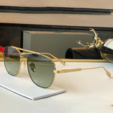 Luxury Sunglasses women's DTS409 Famous Brand Luxury Designer Titanium Rectangular Women Glasses Women's Glasses For The Sun