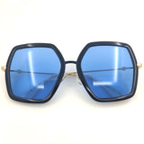 2020 Square Black Acetate Sunglasses For Women Party Brand Designer Weird Summer Steampunk Fashion Retro For Sun Glasses UV400